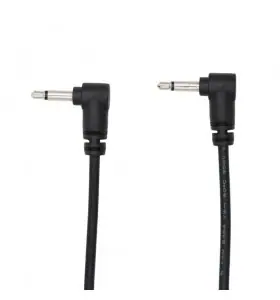 3.5mm mono angle male to male audio cable
