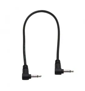3.5mm mono angle male to male audio cable