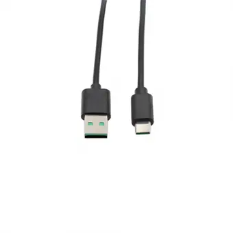 usb green male to type-c male view 2