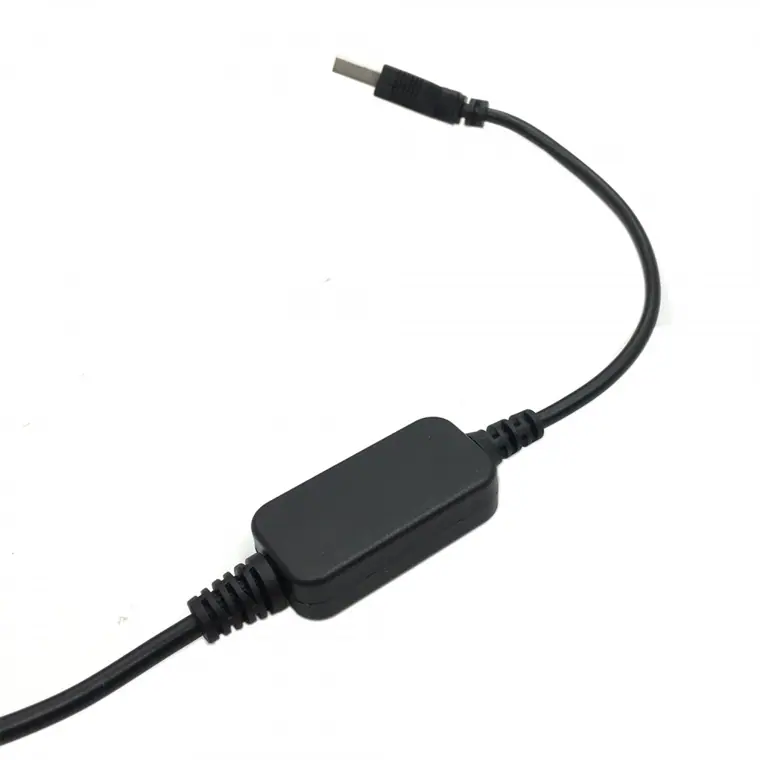 usb 5v to 12v dc5525 male with thread and SR step up cable