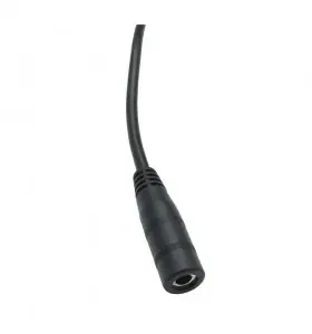 3.5mm male stereo 4pole Metal assembly head to female audio cable view 2