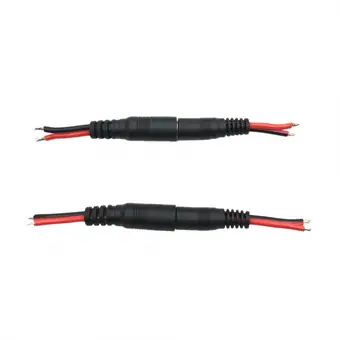 dc5.5*2.5 male and female custom cable view 2
