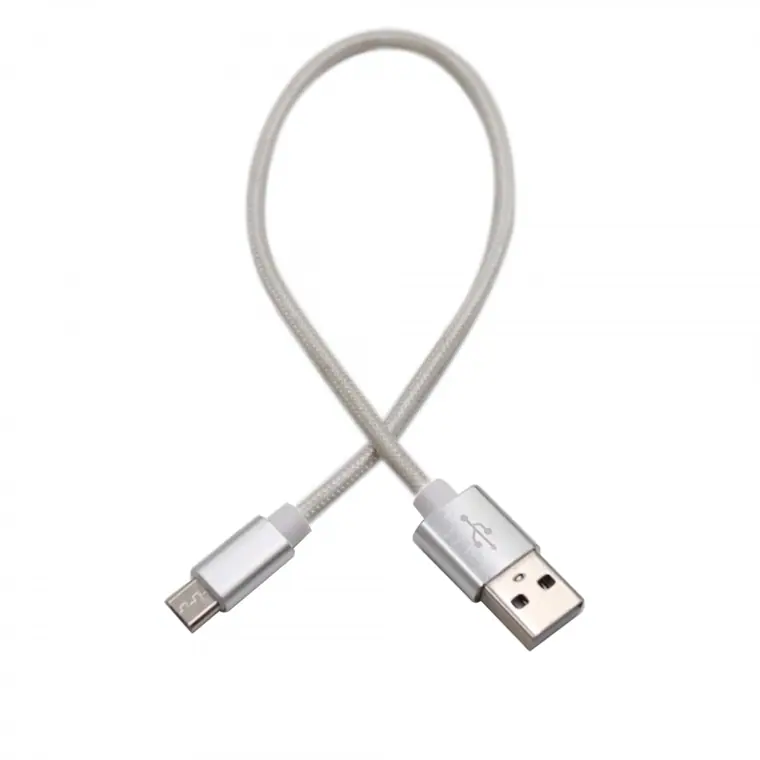 usb to micro braid charger and data transfer cable