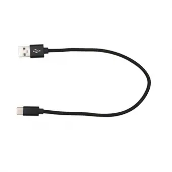 usb to type-c braid data cable view 2