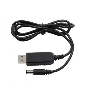 usb 5v to 12v dc5.5*2.1mm male step up cable