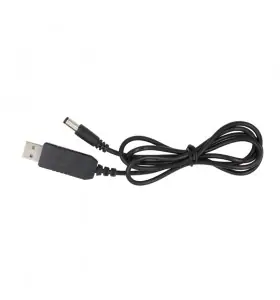 usb 5v to 12v dc5.5*2.1mm male step up cable view 2