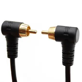RCA Gold-plated head angle male to male Tattoo Clip Cord Cable