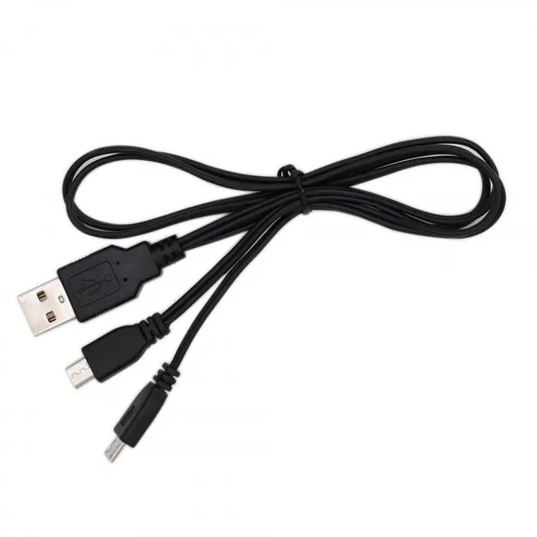 USB male to 2micro charge cable