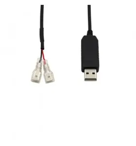 USB 5v to 12v 6.3mm terminal step up cable waterproof cable view 2