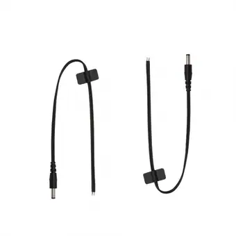 dc3.5*1.35mm male to open end with SR black cable Length 25 cm view 2