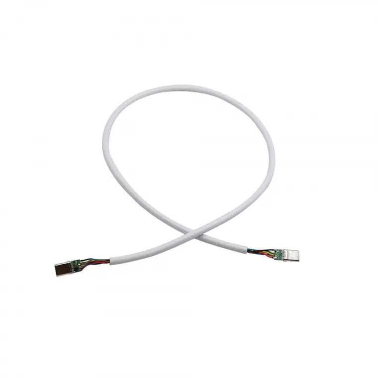 Type-c male to male with e-mark chip fast charge PD QC 5A