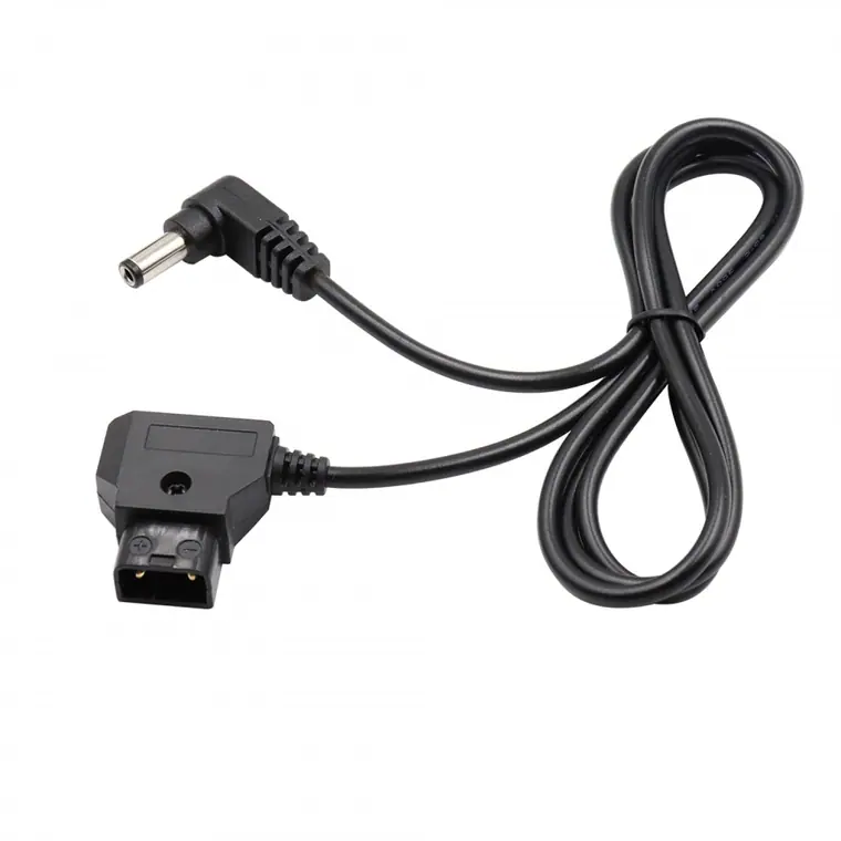 Extension dc5.5*2.5mm angle Male To Male 2Pin D-Tap Cable wire