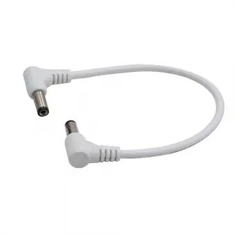 dc5.5*2.1mm angle male to female 90 degree power solar cable view 2