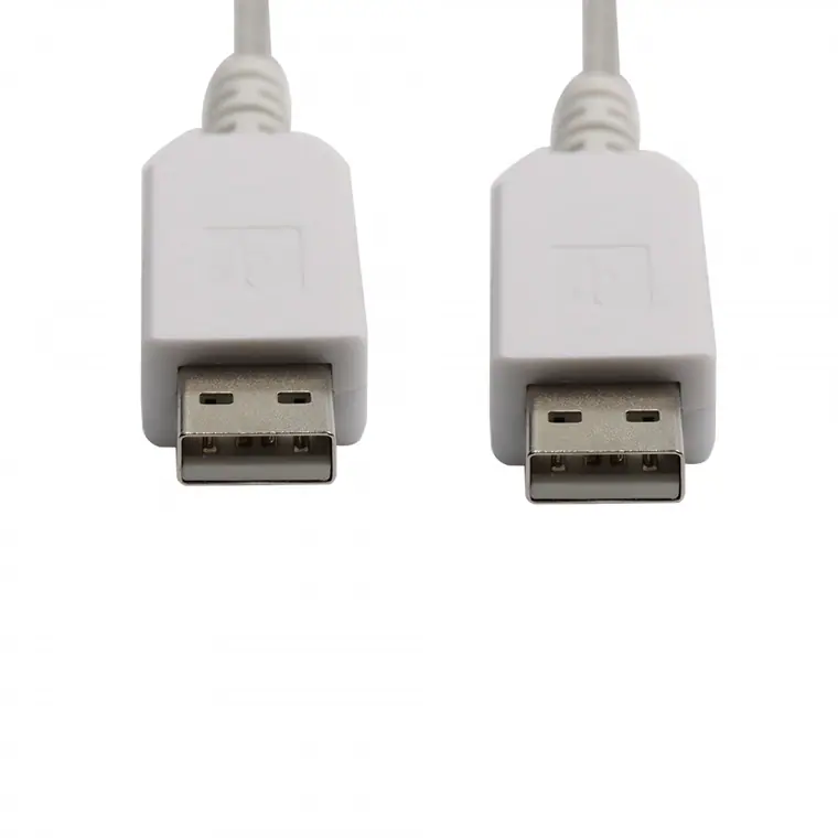 Tensile bending usb 5v to 12v M12 2pin female transparent cable