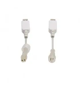 High tenacity usb 5v to 12v M12 2pin male transparent cable view 2