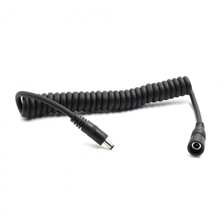 3.5*1.35 dc plug mm male to female spring cable led cable electricity cable