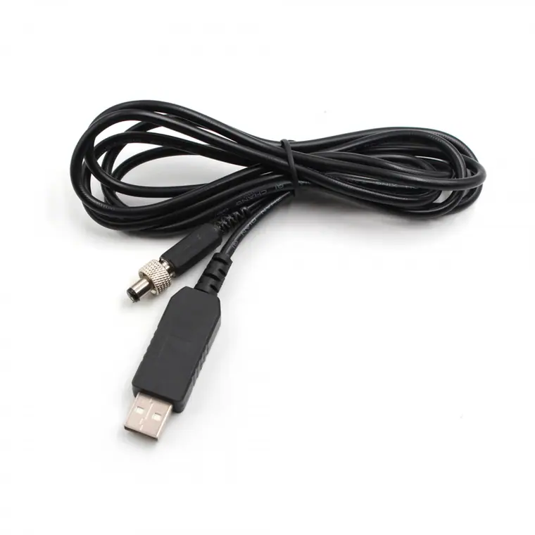 volt up usb to dc 5V to 7.4v,9v,12v dc screw cable