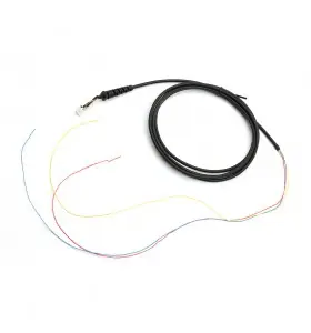 Molex 6pin to open FEP cable view 2