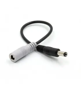 dc5.5*2.5male to female cable view 2