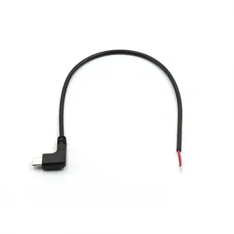 Type-c right angle to open charge cable