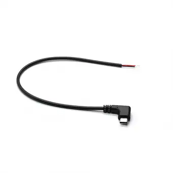 Type-c right angle to open charge cable view 2