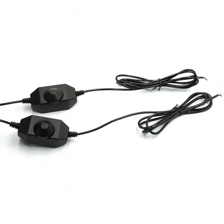 usb to 2 open wire with 2 Dimmer splitter cable