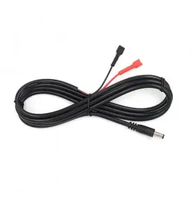 dc5.5*2.1mm male to 250 terminal cable