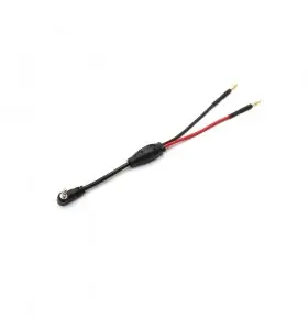 3.5mm mono angle male to 2 *2.0mm banana jack customized cable