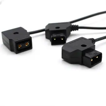 30cm 1 Male To 2 Female D-Tap Connector Adapter Spliter Cable wire view 2