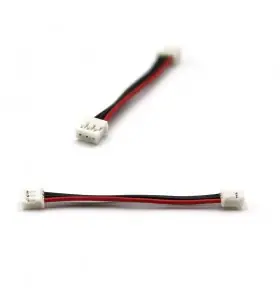 Angle Connectors JST 1.25MM 3-Pin Male Female Connector Plug with Wires Cables