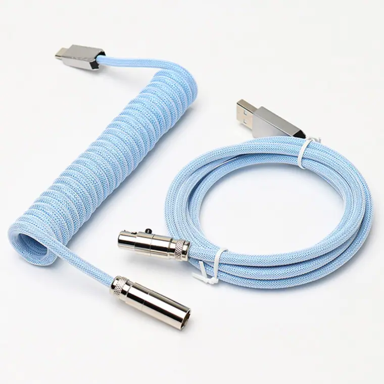 5PIN male Mini XLR to Type-c metal Grey wire and usb metal to 5pin Mini XLR female Grey wire cable set+silver connector