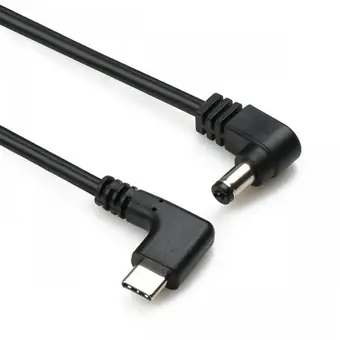 Type c angle male to dc5.5*2.1mm angle male cable view 2