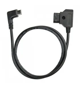 Custom 70CM Charger Type C angle male to D-tap cable view 2