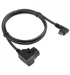 Custom 70CM Charger Type C angle male to D-tap cable