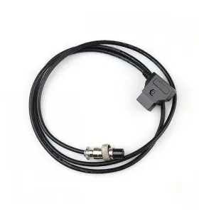 UC9570 Anton Bauer Power Tap 4Pin Female Power Cable D-Tap to 12 Pin Hirose Cable B4 2/3" Lens GX12aviator camera cable view 2