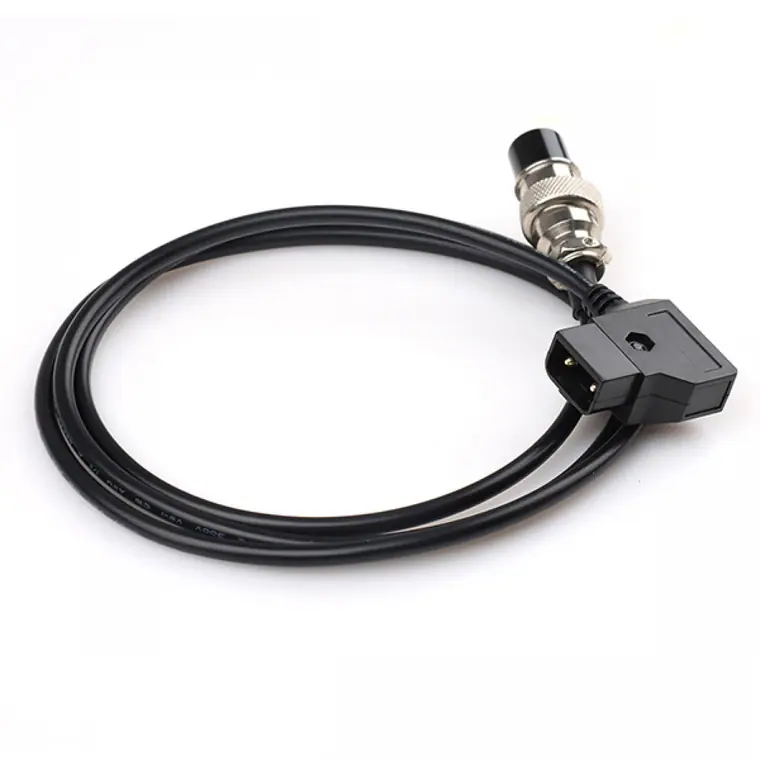 D-tap to 4Pin GX16 aviator female cable Power Cable D-Tap to 4 Pin Female for camera Canons C300 Mark II C100 C200 C500Popular