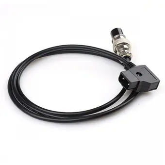 D-tap to 4Pin GX16 aviator female cable Power Cable D-Tap to 4 Pin Female for camera Canons C300 Mark II C100 C200 C500Popular view 2