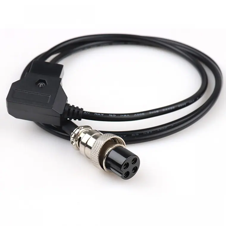 D-tap to 4Pin GX16 aviator female cable Power Cable D-Tap to 4 Pin Female for camera Canons C300 Mark II C100 C200 C500Popular