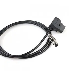 5Pin Din Mini XLR connector d-tap power cable Blackmagic Design BMPCC Cinema Camera 4K Cable view 2