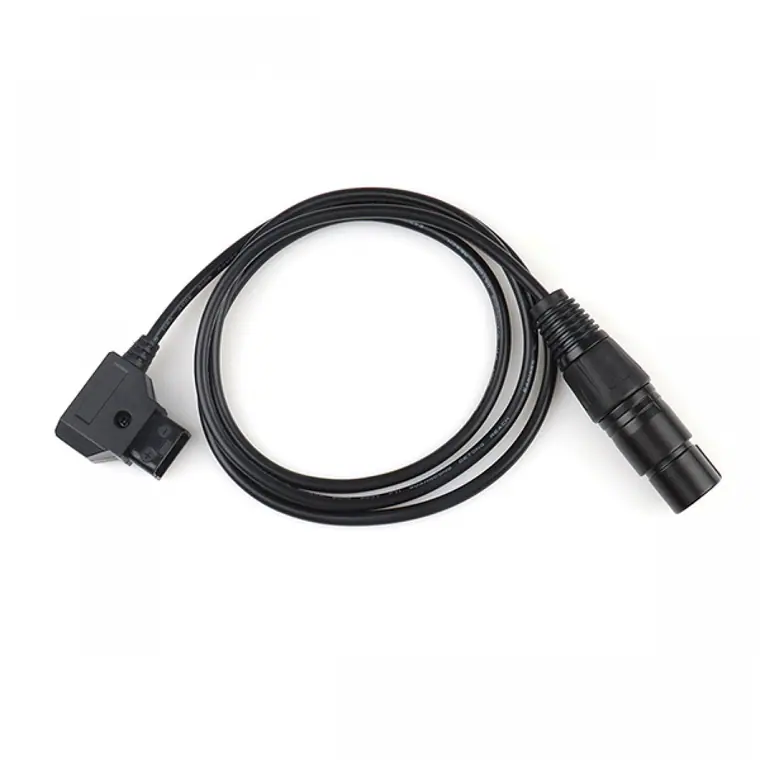 D-tap to 3Pin XLR female cable Male 3pin Straight FGG cable connector mask machine D-tap plastic connectors