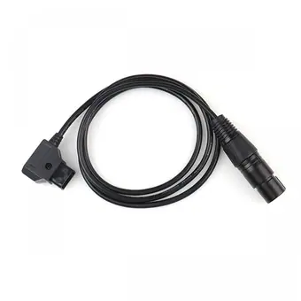 D-tap to 3Pin XLR female cable Male 3pin Straight FGG cable connector mask machine D-tap plastic connectors