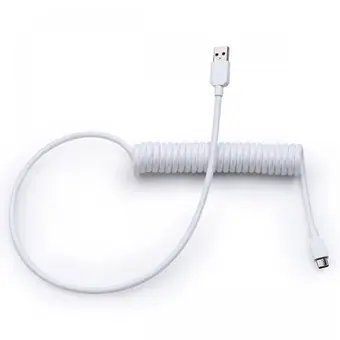 type c spring spiral usb cable mechanical keyboard coiled cable coiled type c usb mechanical cable