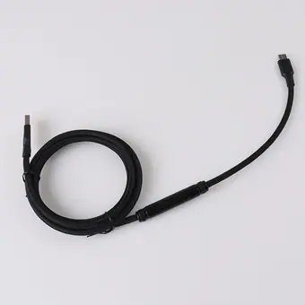 Mechanical black Keyboard Usb Data Cable Aviation Connector Type C Coiled Cable For Mechanical Gaming Keyboard view 2