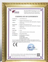 LANO Cable certificate 6