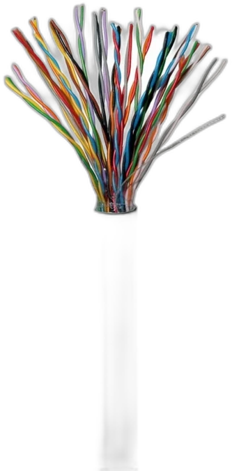 20 Pair Outdoor — CAT3 Multipair Cable manufactured by LANP CABLE