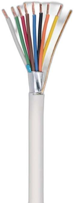 8 Core Shielded White — Security Cable manufactured by LANP CABLE