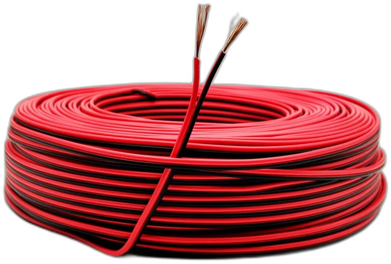 Speaker Cable from the LANP range, manufactured in Jieyang, Guangdong.