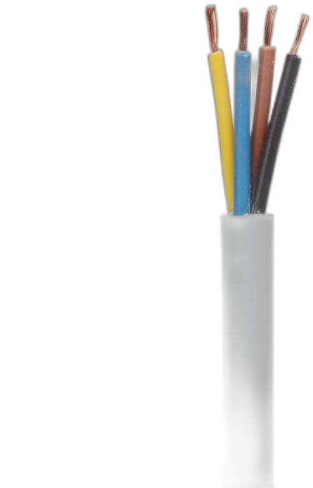 4 Core Cu White — Multi-Core Cable manufactured by LANP CABLE