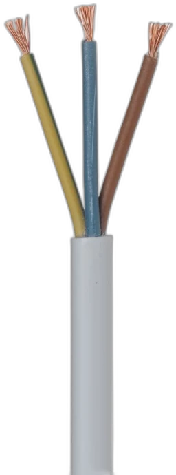 3 Core Cu White — Multi-Core Cable manufactured by LANP CABLE