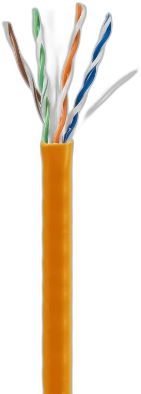 UTP Cat6 Orange — CAT6 manufactured by LANP CABLE